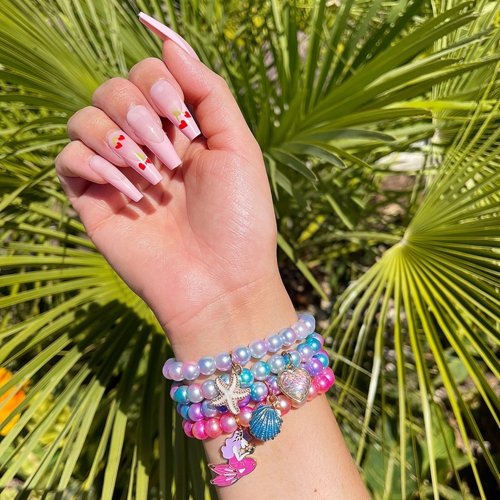 Mermaid handmade beaded bracelet